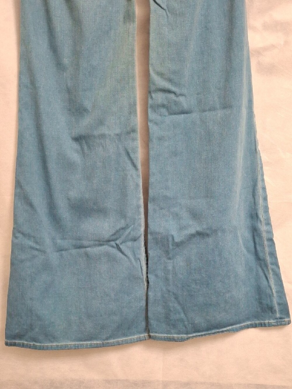 Hudson Jeans Light Blue Wide-Leg Flare Jeans - Picture 10 of 13